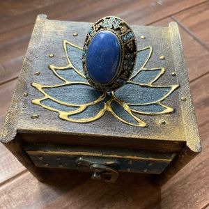 Middle Eastern Vintage Nickel silver ring